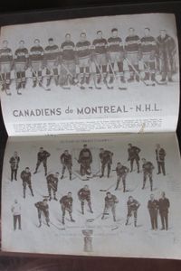 L'Epopée des "Canadiens" de Georges Vezina a Maurice Richard - 40 ans d'histoire 1909 - 1949