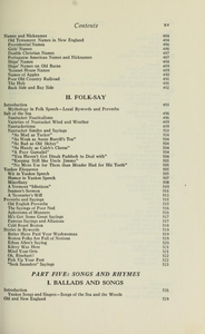 A Treasury of New England Folklore: Stories, Ballads, and Traditions of Yankee Folk. Revised Edition