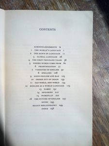 Mother Tongue: The English Language