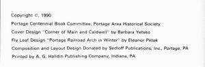 Portrait of a Town (Portage, Pennsylvania 1890 – 1990)
