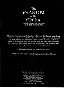 The The Phantom Of The Opera - The Sensational Musical In Three Dimensions