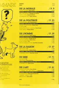 Tintin Au Pays Des Philosophes - Hors-série N° 8