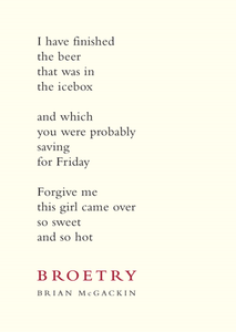 Broetry: Poetry for Dudes