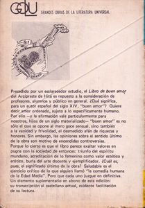 Libro De Buen Amor