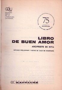 Libro De Buen Amor