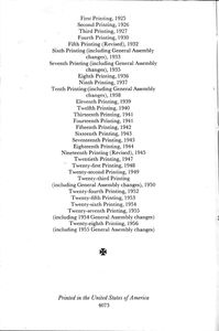 The Book Of Church Order Of The Presbyterian Church In The United States (Revised Edition)