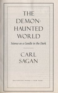 The Demon-Haunted World: Science as a Candle in the Dark