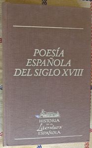 Poesía Española Del Siglo XVIII