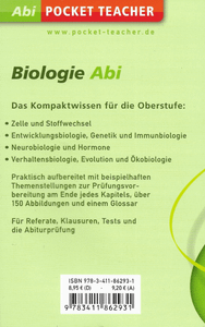 Biologie Pocket Teacher Abi (Kompaktwissen Oberstufe)