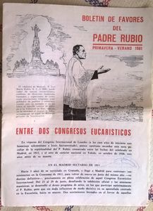 Boletin de Favores Del Padre Rubio