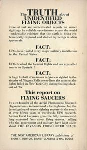 Flying Saucers the Startling Evidence of the Invasion From Outer Space