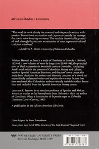 Without Hatreds or Fears (Jorge Artel and the Struggle for Black Literary Expression in Colombia)