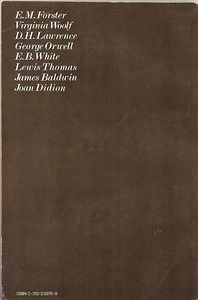 Eight Modern Essayists