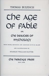 The Age of Fable or the Beauties of Mythology