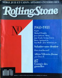 Rolling Stone (fr) Series 1 n° 001