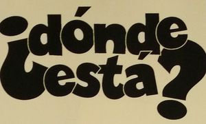 ¿Dónde Está?