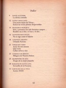 Poesía Del Medioevo Y Del Renacimiento