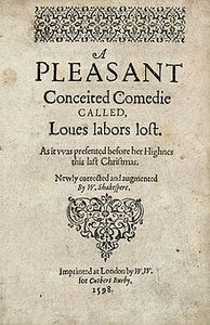 Love's Labour's Lost