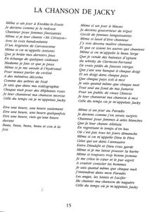 Jacques Brel - Les Prénoms - No 2