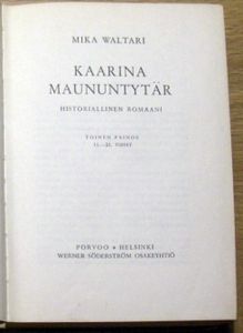 Kaarina Maununtytär