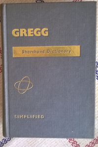 Gregg Shorthand Dictionary Simplified