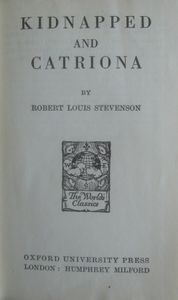 Kidnapped and Catriona
