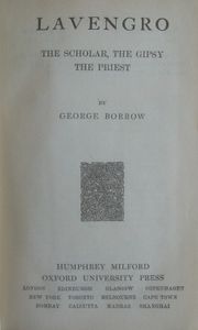 Lavengro: The Scholar, The Gypsy, The Priest