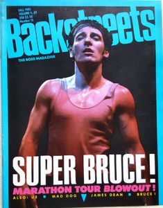 Backstreets The Boss Magazine Number 15 Fall 1985
