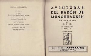 Aventuras Del Barón De Münchhausen