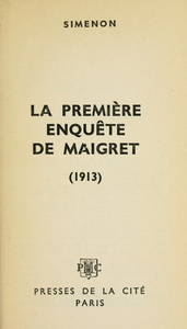 La Première enquête de Maigret