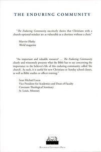 The Enduring Community: Embracing The Priority Of The Church (Second Edition)