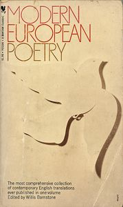 Modern European Poetry