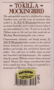 To Kill a Mockingbird