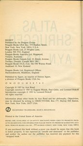 Atlas Shrugged (35th Anniversary Edition)