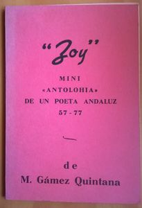 "Joy" Mini "Antolohia" De Un Poeta Andaluz