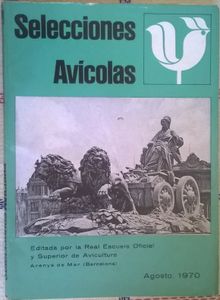 Selecciones Avícolas Agosto 1970
