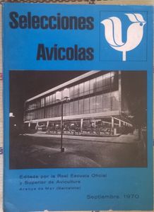 Selecciones Avícolas  Septiembre 1970