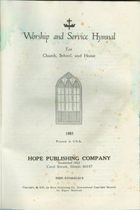 Worship And Service Hymnal