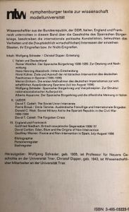 Der spanische Bürgerkrieg in der internationalen Politik (1936-1939). 13 Aufsätze.