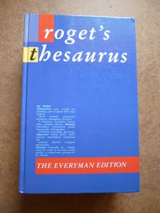Roget's Thesaurus: The Everyman Edition