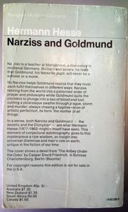 Narziss and Goldmund