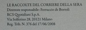 Le Raccolte Del Corriere Della Sera