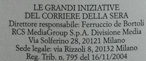 Le Grandi Iniziative Del Corriere Della Sera