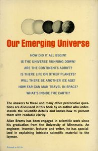 Our Emerging Universe
