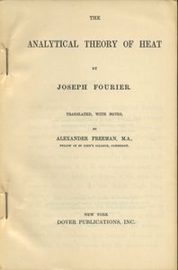 The Analytical Theory of Heat