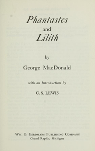 Phantastes and Lilith