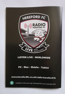 Talking Bull.  The Independant Hereford Football Club Supporters' Magazine. Issue 112