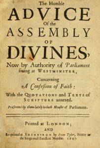 Westminster Confession of Faith