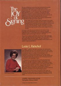 The Joy of Signing