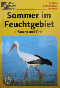 Sommer im Feuchtgebiet. Pflanzen und Tiere